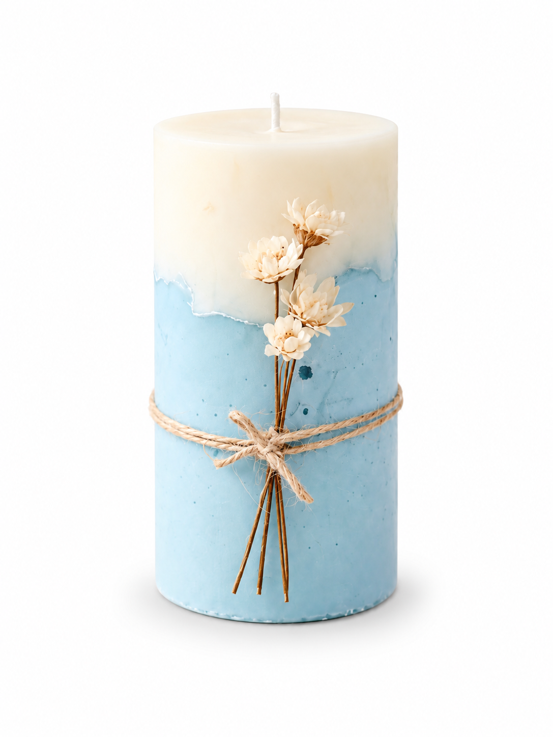 Luz Serena, vela pilar personalizada Love Essences